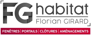 Logo FG Habitat Entreprise de pose de clôture et de menuiserie extérieur en Vendée.